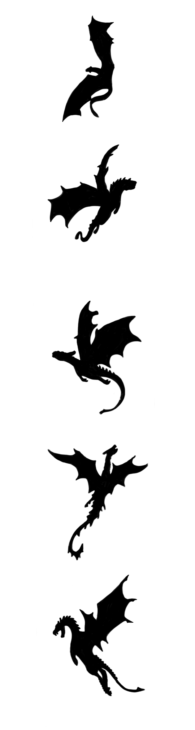 Pochoir Dragon 1